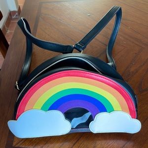 Cute & Elegant Rainbow Backpack - New Never Used